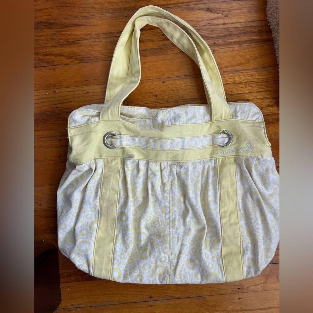 Volcom Yellow Women's shoulder Bag